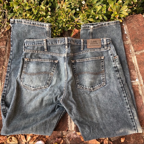 Lee premium select straight leg jeans 34/32 - Picture 6 of 6